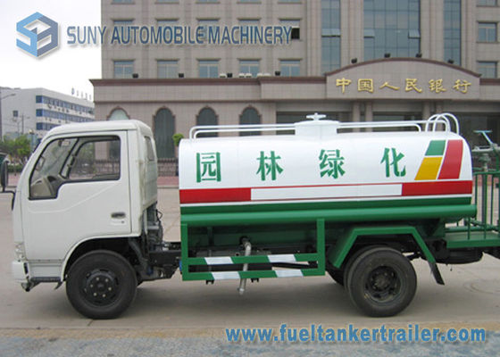 Xiaobawang 4000 L - 5000 L fire fighting truck , Dongfeng Water tank truck 95hp