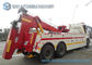 6 X 4 FAW Rotator Wrecker Road Rescue Truck 50 Ton 180kw / 245hp
